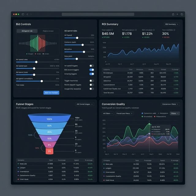PPC Bid Control Dashboard